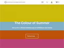 Tablet Screenshot of nationalgalleries.org